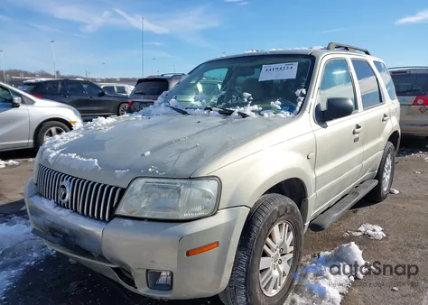 2005 Mercury Mariner Convenience from USA, damaged, VIN 4M2YU56ZX5DJ08761